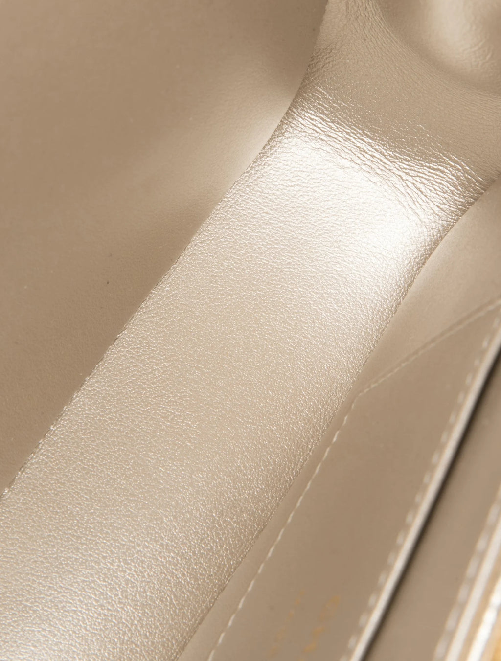 Chanel Metallic Flap · Gold