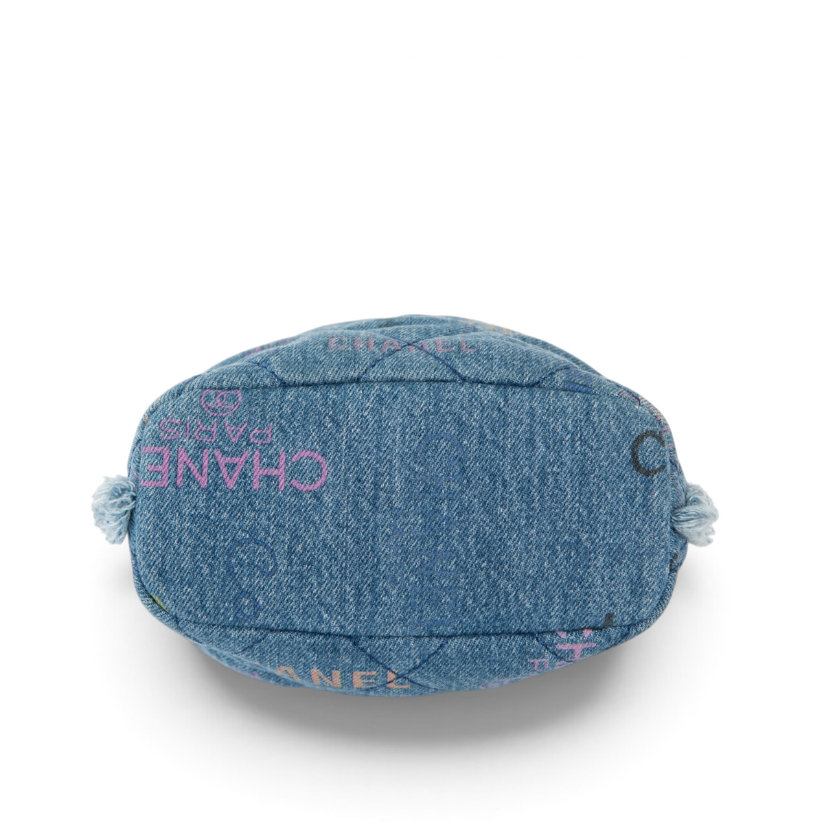 Chanel Chain Bucket Bag - Denim
