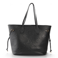 Louis Vuitton Black Tote Monogram