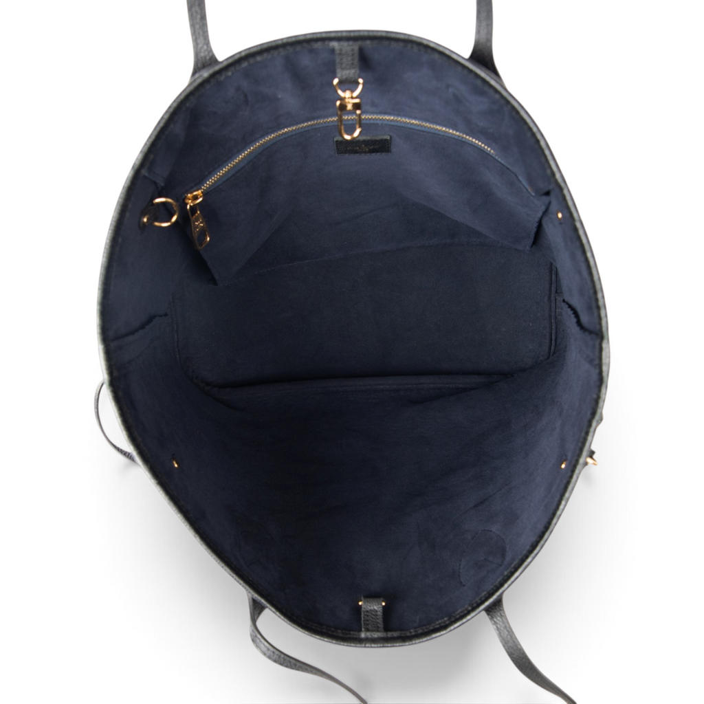 Louis Vuitton Black Tote Monogram
