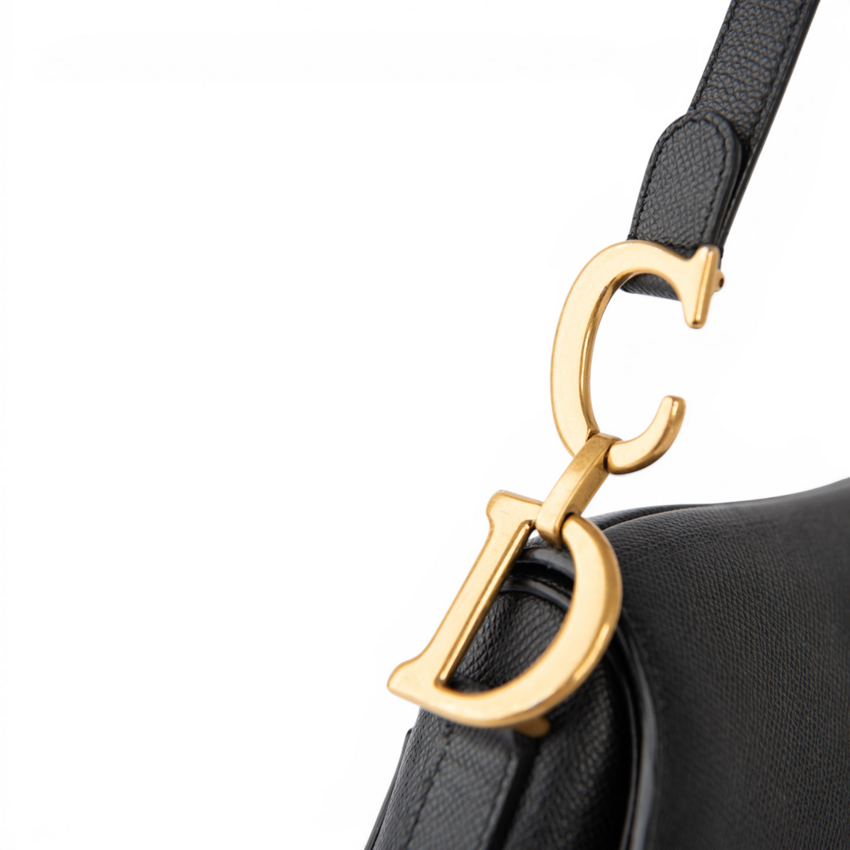 Christian Dior Saddle Bag — bottom view