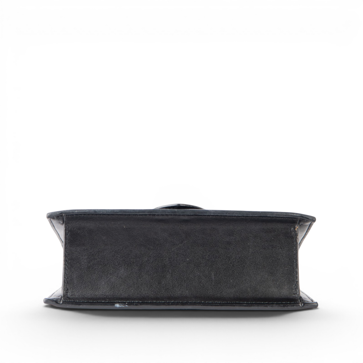 Jacquemus Le Bambino Leather Top Handle — bottom view