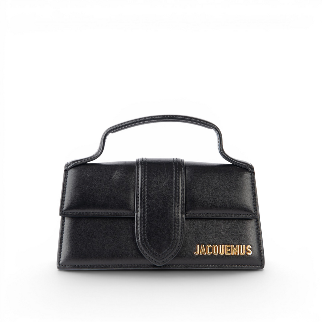 Jacquemus Le Bambino Leather Top Handle — front view