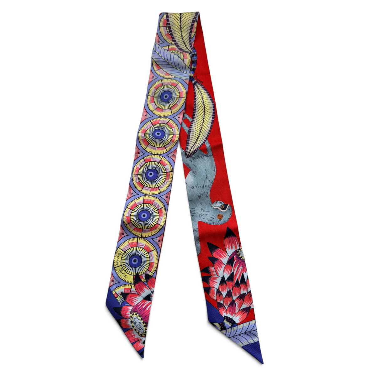 Hermès Savana Dance Twilly — front draped